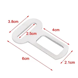 Cinturón de Seguridad para Mascotas, Perros y Gatos, Hebilla de Seguridad para Asiento de Coche, Arnés de Metal para Mascotas - Product Image 6