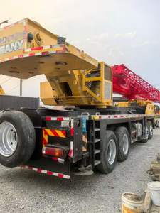 Grúa Weichai P9 STC750 de 2 Secciones con <span class=keywords><strong>Pluma</strong></span> de 20t, Contrapeso, Sin Accidentes, 4 Placas Base, Grúa de Camión Usada Sin Soldadura - Product Image 6