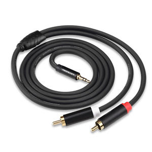 FOCANDBN Câble audio 3,5 mm vers RCA, répartiteur de signal, câble auxiliaire double prise pour téléphone, PC, TV, haut-parleur, amplificateur - Product Image 4