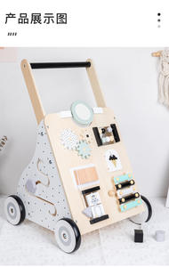 <span class=keywords><strong>Chariot</strong></span> éducatif solide non toxique multifonctionnel pour enfants <span class=keywords><strong>chariot</strong></span> anti-renversement bébé apprenant à marcher <span class=keywords><strong>chariot</strong></span> marcheur jouets - Product Image 3