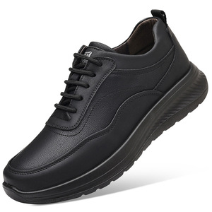 รองเท้าโลฟเฟอร์หนังน้ำหนักเบาสำหรับผู้ชายชิโลวาพื้นรองเท้ายางส้นเตี้ยสวมใส่สบายๆ สำหรับการพักผ่อน - Product Image 4