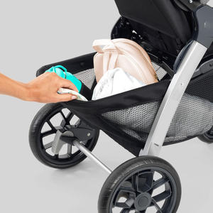 Système de voyage 3 en <span class=keywords><strong>1</strong></span>, poussette pliable rapidement, siège <span class=keywords><strong>auto</strong></span> pour bébé, combo pour bébés et tout-petits, cadre en polyester |   Camden/Noir - Product Image 5