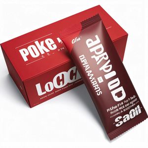 Custom Heat Seal Back Side Seal Candy Nut Side Gusset Bag Protein Energy Mushroom Chocolate bar Wrapper Packaging Bags <b>Pillow</b> - Product Image 4