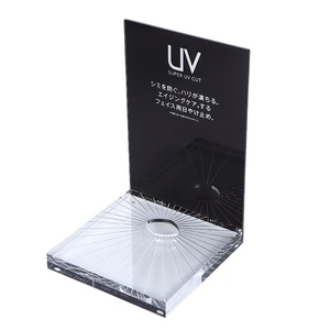 OEM Shop Bán Lẻ Quảng Cáo Acrylic Xi Lanh Trang Điểm Hiển Thị Giá <span class=keywords><strong>Counter</strong></span> Top Mỹ Phẩm Hiển Thị Đứng - Product Image 1