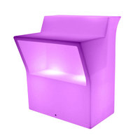 Comptoir de Bar LED Lumineux de Luxe pour Restaurants, Événements, Jardins, Maisons, Extérieurs, Salons, Bureaux, Banquets, Gymnases et Parcs