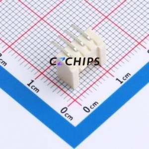 BX-HY2.0-4PWZ-GW Wire-to-Board Pin Header Bent Lead Through Hole,P=2mm Connector 1x4P 2mm Right Angle Insert HY - Product Image 2