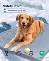 Tapis de refroidissement pour animaux de compagnie imperméable Durable lavable en Machine sans Gel coussin de glace pour animaux de compagnie abaisser la température coussin de refroidissement pour chien de compagnie chat