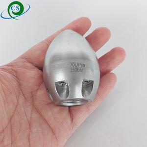 Ugello per Pulizia Fognature ad Alta Pressione, Filettatura da 1/2 Pollice, Ugello in Acciaio Inox per Lavaggio Scarichi - Product Image 1