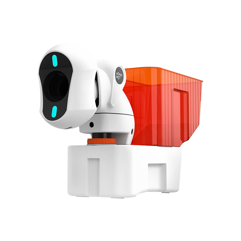 Pongbot Nova Table Tennis Robot Portable Home Use Single-Player Training Machine with Built-in Ball Track Plastic Material