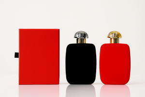 Sang Trọng Tùy Chỉnh Đổ Xô Màu Đỏ Màu Xanh 50Ml Chai Nước Hoa Thủy Tinh Bơm Phun 100Ml Chai Rỗng Đầy Màu Sắc Độc Đáo Cap - Product Image 5