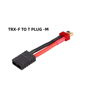 TRX To T Plug Adapter Cable 14AWG Super Flexible Silicone Wire Custom Harness For RC <b>Drone</b> Lithium Battery - Product Image 3
