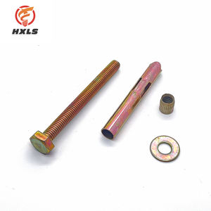 สลักเกลียวขยายตัวภายในเหล็กชุบสังกะสีสีเหลืองคุณภาพสูงสำหรับตัวยึดแบบปลอกสำหรับสปีดบัมพ์ - Product Image 3