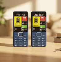 Téléphone GSM de base sécurisé Nokia N2160 sans accès à Internet, clavier privé, lampe torche, pour enfants et seniors