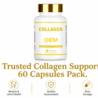 Compléments alimentaires à base de plantes, 60 capsules, supplément de collagène en peptides, vitamines antioxydantes, favorisent la santé des cheveux, de la peau et des ongles, pour adultes, vente en gros