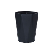 Grand pot de fleur en losange vert en plastique de style européen jardinière de conception simple pour bureau de salon
