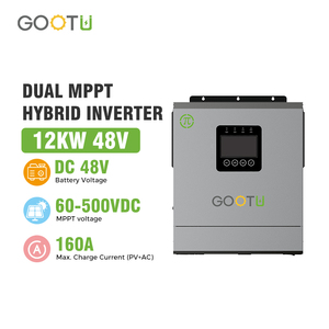 Inversor Solar Híbrido Integrado Fotovoltaico Gootu de Alta Calidad y Potencia de 12 Kw, 48 V, Onda Sinusoidal Pura, Salida Dual - Product Image 5