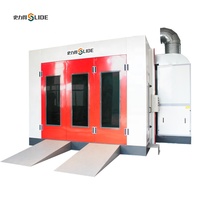 Cabine de peinture SLD pour voitures, cabine de peinture automobile, four de cuisson, four de peinture automobile, chauffage diesel ou électrique