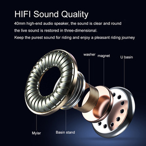 Cvc + DSP giảm tiếng ồn Stereo âm thanh âm nhạc chia sẻ IP67 không thấm nước 10 tay đua xe máy Bluetooth <span class=keywords><strong>intercom</strong></span>, intercomunicador Moto - Product Image 6