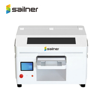 Impresora UV DTF Plana Sailner Mini A3 para Pequeñas Empresas, Impresión de Pegatinas para Móviles, Acrílico, Etiquetas de Cristal, DIY, etc.