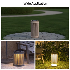 Nouveau Style extérieur IP65 <span class=keywords><strong>lampadaire</strong></span> solaire Source de lumière LED lampe de Table étanche pour balcon atmosphère décorative éclairage de pelouse - Product Image 4