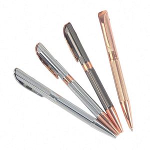 High Quality Custom Luxury Rose <b>Gold</b> Metal Ballpoint <b>Pen</b> with Custom Logo Multi-Colored Ink-Promotional Business Office <b>Pen</b> - Product Image 2