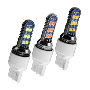 Feu de recul/frein DRL 1156 Ba15s P21w Led lumières Bay15d ampoules voiture Led ampoule clignotant 1157