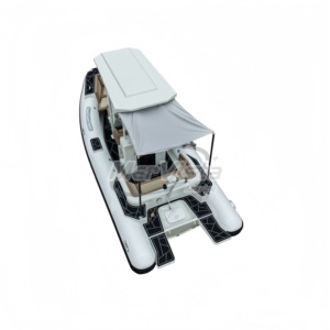 Barco <span class=keywords><strong>de</strong></span> Aluminio Económico pero Robusto <span class=keywords><strong>de</strong></span> 580 cm con Toldo Ajustable y Acabado <span class=keywords><strong>de</strong></span> Alta Calidad Hecho en China - Product Image 1