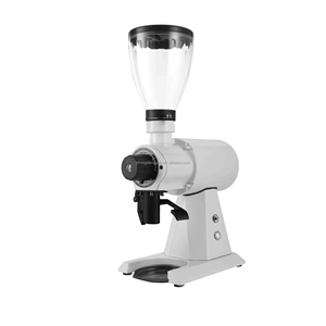 Moulin à café électrique professionnel commercial de 98 mm avec broyeur à meules, moteur haute puissance 1000 W, acier inoxydable, capacité de production de 24 kg/h - Product Image 5