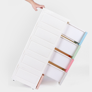 Living Room Furniture PP Plastic Drawer Divider Clothes Organizer Baby <strong>Cupboard</strong> Bedroom Wardrobe Closet Cabinets for Kid <strong>Storage</strong> - Product Image 3