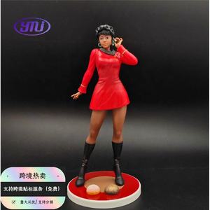 Nuevo Oficial de Comunicaciones de <span class=keywords><strong>Star</strong></span> <span class=keywords><strong>Trek</strong></span> Uhura StarCraft Pose de pie figura modelo de escritorio al por mayor - Product Image 2