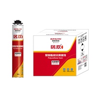 Vente en gros de mousse de polyuréthane expansive à cellules fermées de 750 ml, mousse de polyuréthane pour la construction et le montage