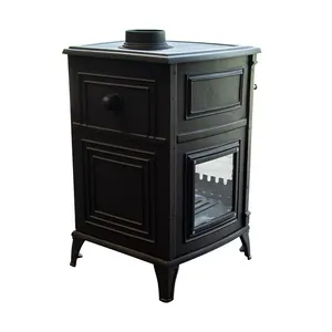 Newest Product Antique Coal Burning Cast Iron Wood Stove Cast Iron Stove Oven