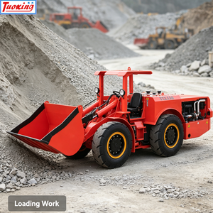 Scooptram diesel souterrain LHD Tuoxing TC-0.6, capacité de 1,2 tonne, puissance de 66 kW, système de surveillance à distance pour l'extraction minière - Product Image 4