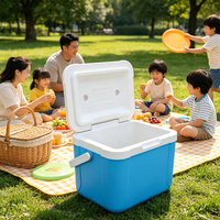 Glacière de plage 5L, glacière isotherme portable pour les sorties à la plage, refroidissement des boissons