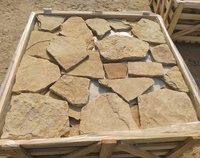 Dalles de pavage en marbre blanc, quartzite et grès de taille irrégulière pour extérieur, pas cher, pour jardin, patio et allées