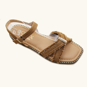 Sandales pour femmes de haute qualité, élégantes, décontractées, à enfiler, scintillantes, légères et respirantes - Product Image 3