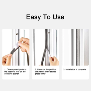 เทปฟองน้ำ EVA กันกระแทก ซึมซับความชื้น สำหรับซีลประตูและหน้าต่าง - Product Image 3