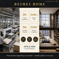 Lit plateforme Tatami intégré de style loft moderne Manhattan sur mesure avec armoire haute pour suite parentale