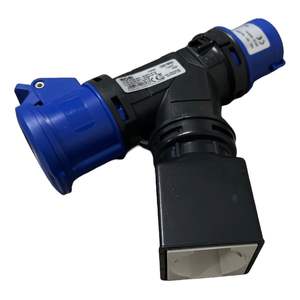 Multiplicador de Enchufes Industriales Rosi, Enchufe de 16A con Salida Schuko, IP44, ABS Resistente, 230V, Modelo 1001802 - Product Image 5