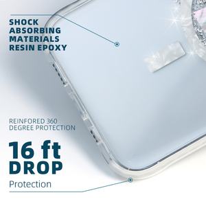 Funda de Teléfono Transparente 3 en 1 Anti-Amarillamiento de TPU, Funda Magnética Transparente a Prueba de Golpes para iPhone 16 15 14 13 12 Pro Max - Product Image 6