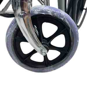 Chaise de toilette médicale professionnelle personnalisable CA809B, fauteuil roulant manuel de qualité supérieure pour équipement de réadaptation physique - Product Image 6