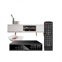 Boîtier TV intelligent MeeCast DVB-T2 H.264 1080p Dual Core avec Wi-Fi 802.11n, récepteur satellite numérique FTA, OS ECOS, mise à niveau IP TV en ligne
