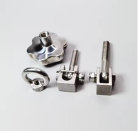 Ensemble de bagues de suspension pour trappe à pression en acier inoxydable 304, boucle lâche, boulon de blocage de bride, boulons à œil de levage en acier inoxydable M6 M10 M12 M16