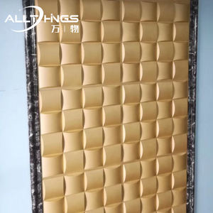 Carta da parati impermeabile in pvc 3d alta lucentezza oro carta da parati in pvc <span class=keywords><strong>sfondo</strong></span> per uso domestico adesivi per parete 3d pannello murale pvc - Product Image 6