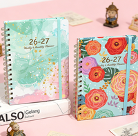 Agenda 2026-2027 de Tapa Dura, Muestra Gratuita, Diseño Personalizado, Agenda Diaria de Alta Calidad al por Mayor, Libreta de Notas