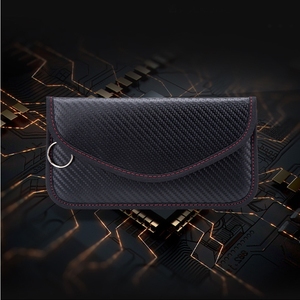Bloqueador de señal de llave de coche personalizado, funda Faraday para llave de coche, bloqueador de señal de teléfono móvil, WIFI/<span class=keywords><strong>GSM</strong></span> / LTE/NFC / RFID con llavero - Product Image 6