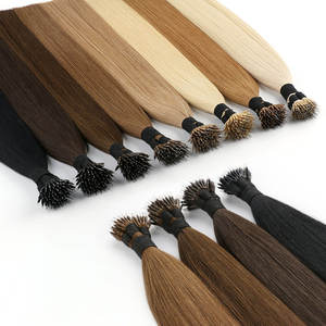 Bulto de calidad original Invisible Raw Indian Temple Cabello humano destaca Nano Tip Hair - Product Image 5