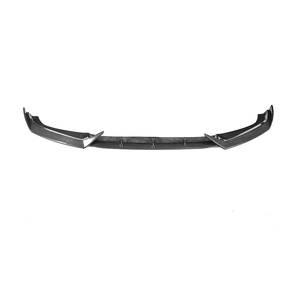 Lame de pare-choc avant en Fiber de carbone, accessoire de voiture, Audi A4 B9 SLINE S4, Sedan, 2017 — 2018 - Product Image 6