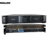 Amplificateur de puissance numérique professionnel MALOX FP10000Q 4x1350W 10000W 4 canaux 4 ohms Boîtier métallique / Wi-Fi Audio haute résolution DJ
