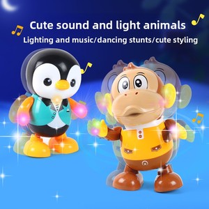 Juguete Interactivo <span class=keywords><strong>de</strong></span> Animal Bailarín para Niños, Juguete Musical Electrónico, Juguete Eléctrico Caminante con Luz y Sonido, Figuras <span class=keywords><strong>de</strong></span> Animales Bailarines con Ritmo - Product Image 2